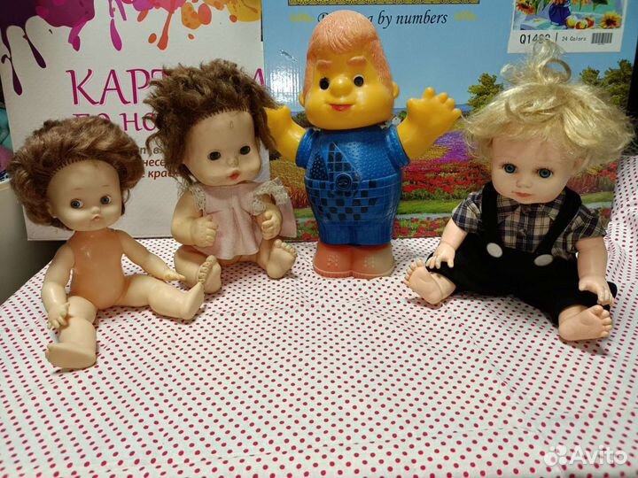 Советские детские игрушки и куклы