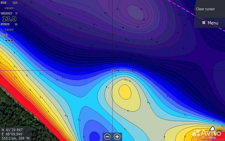 Карты c-map для эхолотов Lowrance