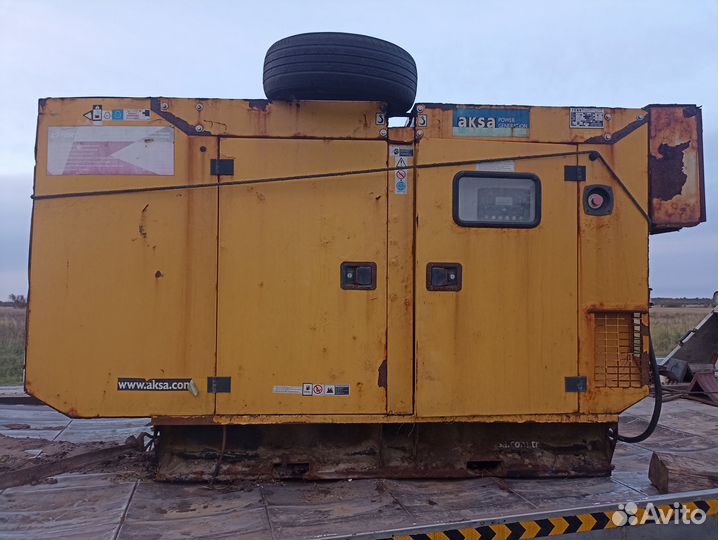Дизельный генератор в шумозащите, aksa APD-70A