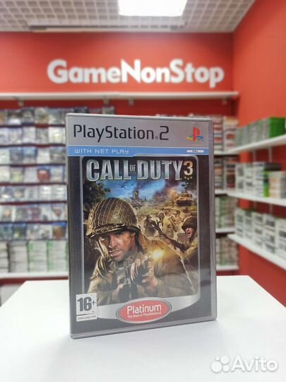 Call of duty 3 лицензия для PS2 в идеале