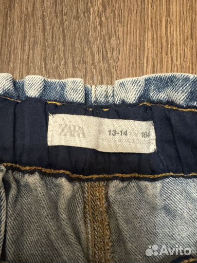 Джинсы zara для девочки 164