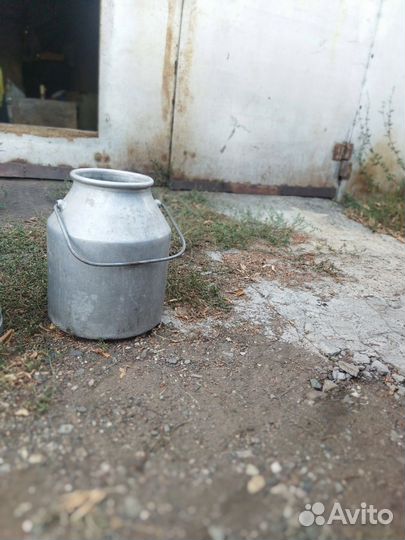 Фляга алюминиевая бу 40л,20л