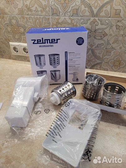 Набор шинковок для мясоруб. Zelmer, Bosh