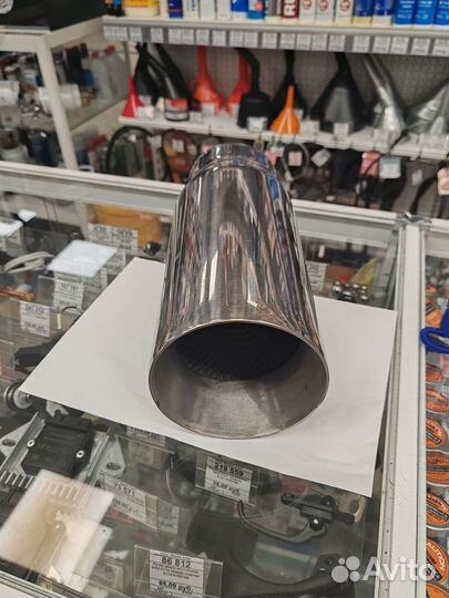 Насадка выхлопной трубы хром