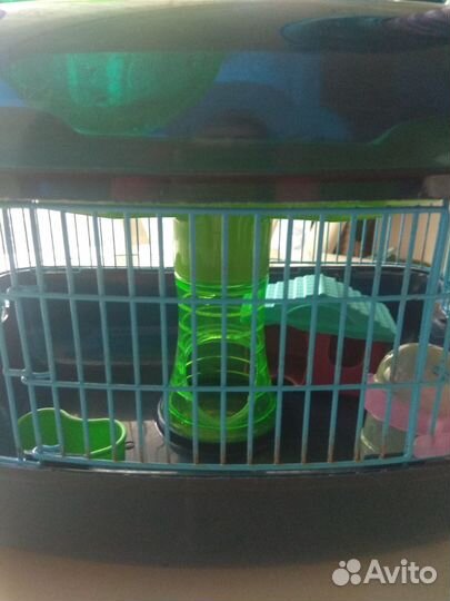 Клетка для грызунов пластиковая