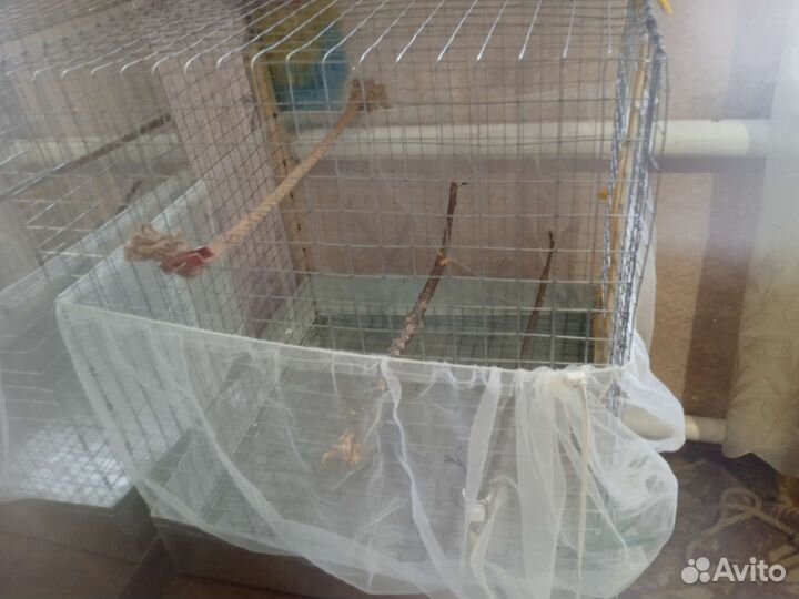 Клетка для попугая шиншиллы кролика белки