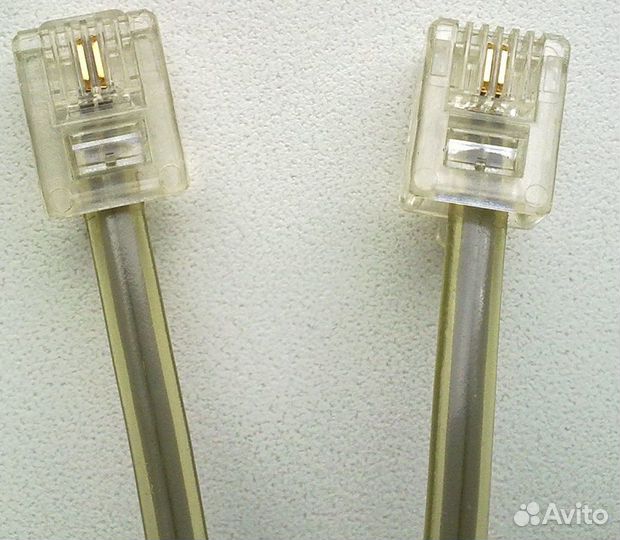 Кабель аудио/видео и Удлинитель телеф. 2-жильн