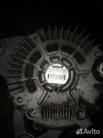Генератор Nissan Note HR16DE