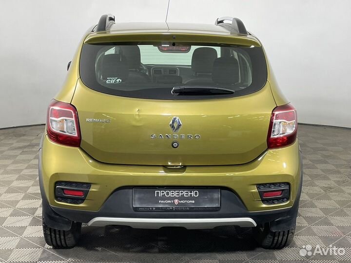 Renault Sandero Stepway 1.6 МТ, 2018, 42 890 км