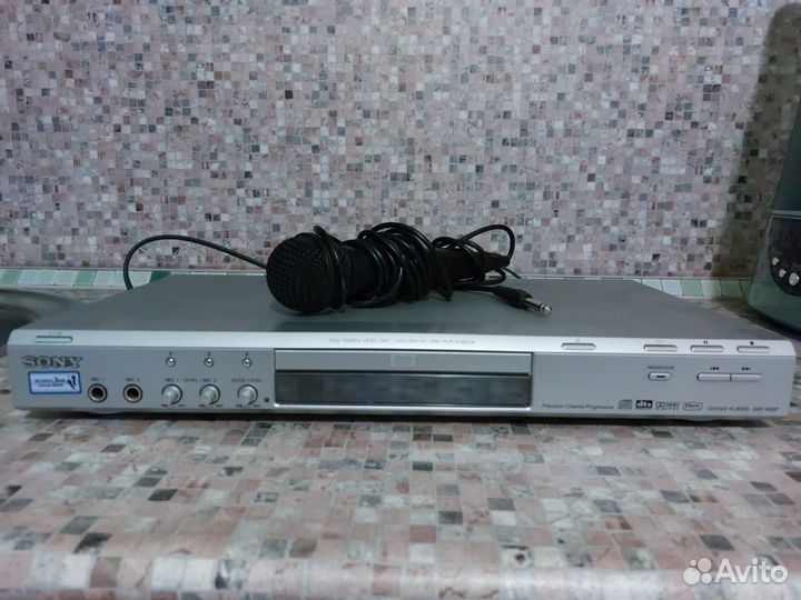 Dvd/CD плеер sony DVP-K82P с караоке