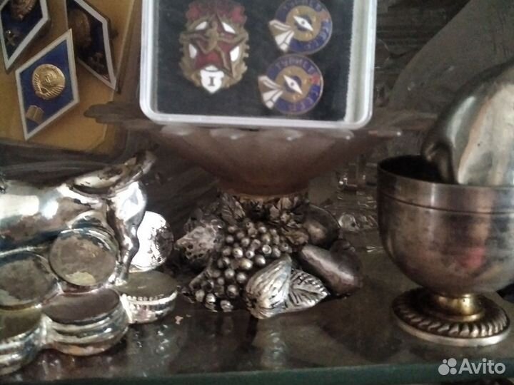 Статуэтка серебро