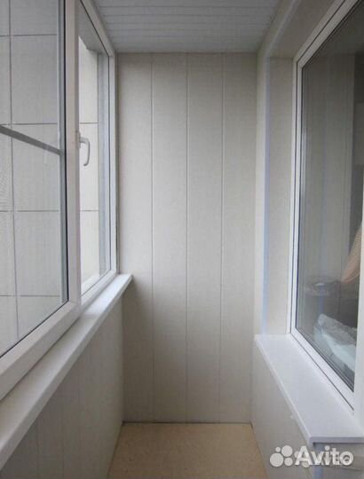 Внутренняя отделка балкона