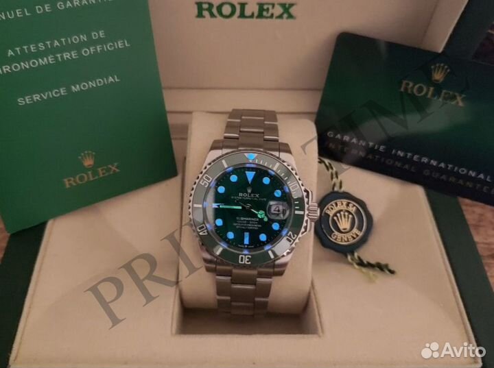 Мужские наручные часы Rolex Submariner Hulk