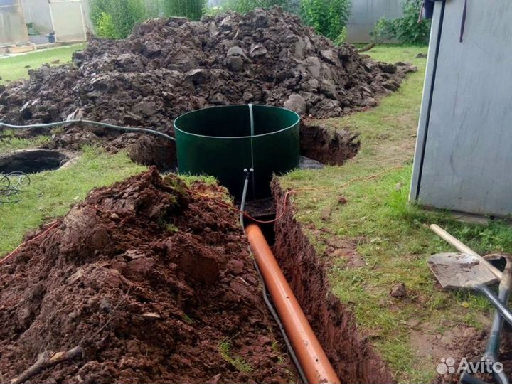 Септик эко Малахит пластиковый