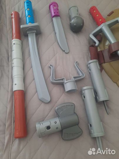 Комплект игрушек черепашка ниндзя