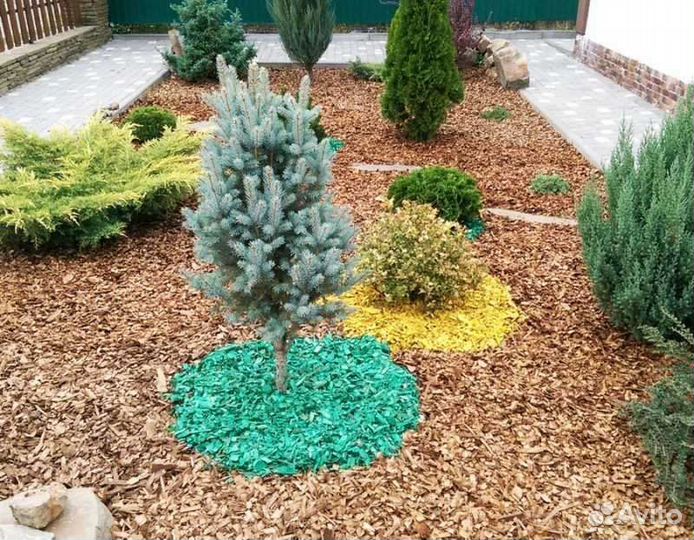 Щепа мульча