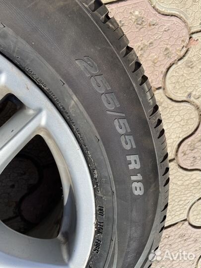 Комплект отличных летних колес 255/55R18