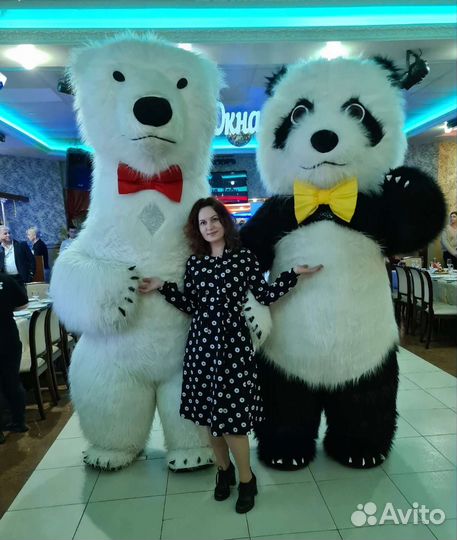 Ростовые куклы. Шоу.Пародии.Праздник. Мишка гигант