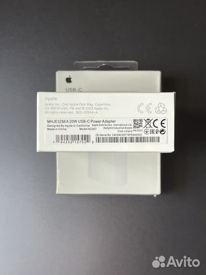 Блок питания «apple» 20w