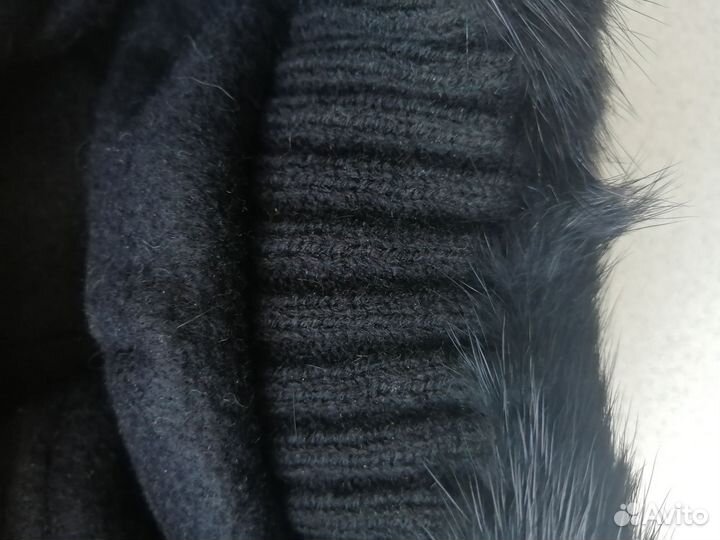 Норковый берет, новый