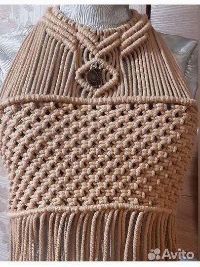 Топ макраме