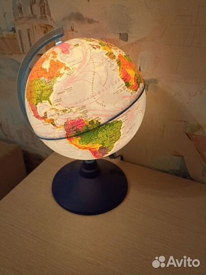 Глобус с подсветкой
