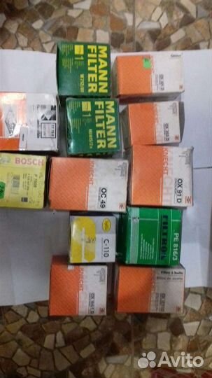 Фильтра масляные для автомобиля