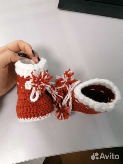 Пинетки, ручная работа