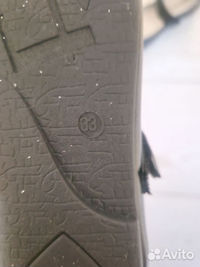 Туфли для девочки 33 размер