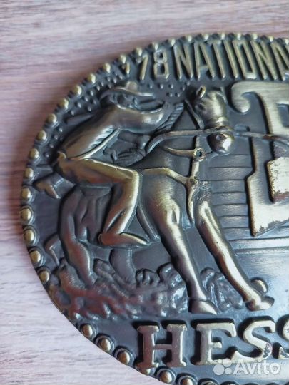 Винтажная пряжка для ремня 