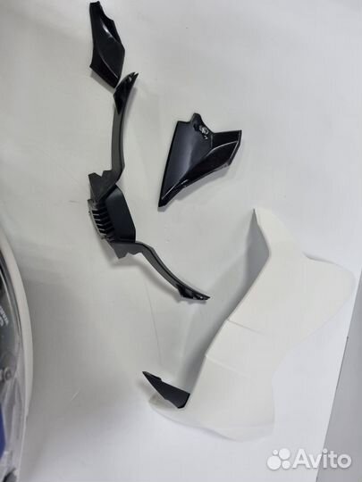 Мотошлем shark D-skwal 2 White Glossy, M