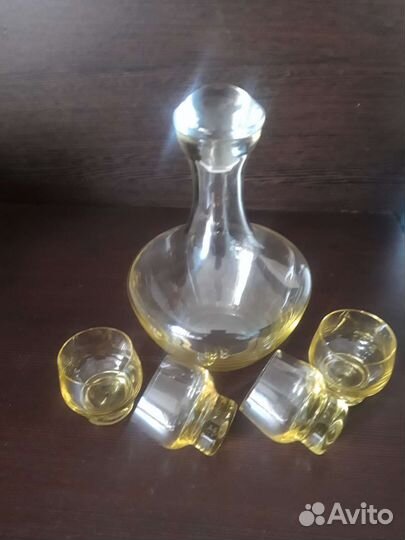 Графин и рюмки СССР