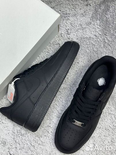 Кроссовки Nike Air Force 1 Supreme Black