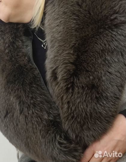 Воротник из песца