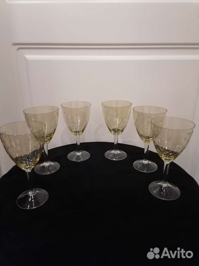 Фужеры Одуванчики, винтаж