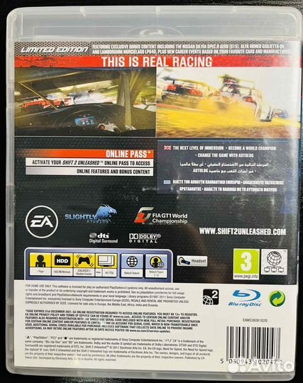 Need for Speed Shift 2 Unleashed Ps3