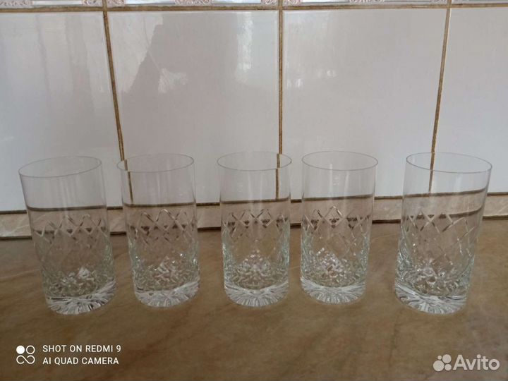 Креманки, стаканы СССР хрусталь