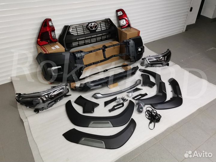 Обвес Toyota Hilux в 2021 год Качество