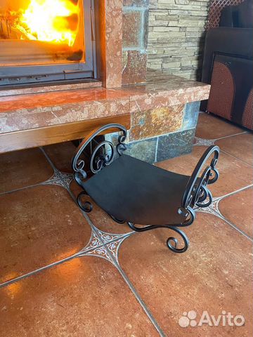 Дровник металлический №1