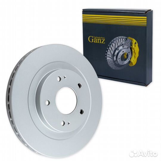 Диск тормозной передний с покрытием mitsubishi