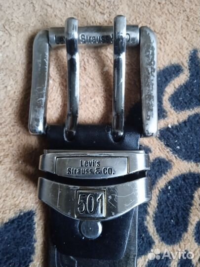 Ремень Levi's кожаный