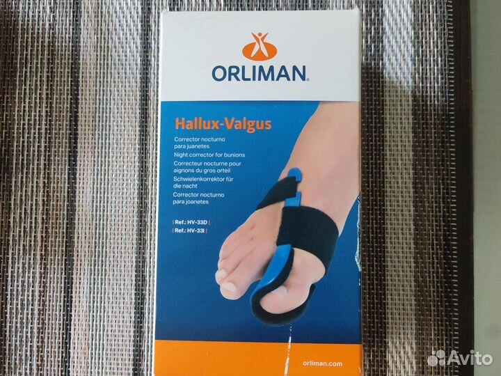 Корректор для косточки на большом пальце ноги