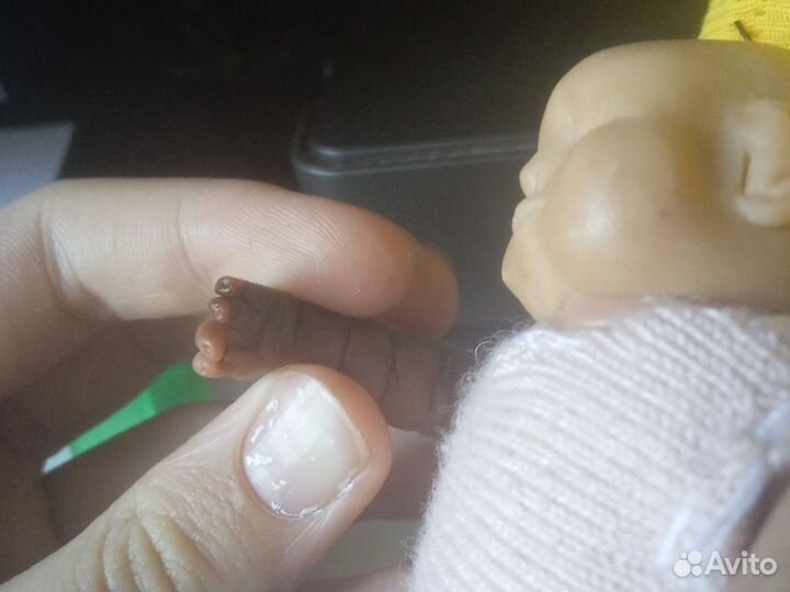 Кукла реборн мини