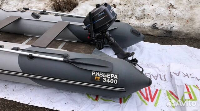 Лодка пвх Ривьера 3400, мотор Sailor 5.0 купить в Талдоме | Транспорт ...