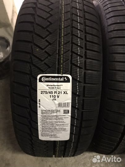 Continental ContiWinterContact TS 850P SUV 275/45 R21 и 315/40 R21 115V