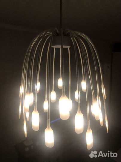 Светодиодная люстра IKEA серии хэггос
