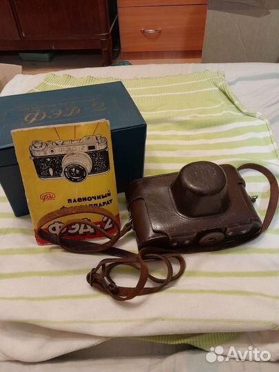 Фотоаппарат Смена 2 и фэд2