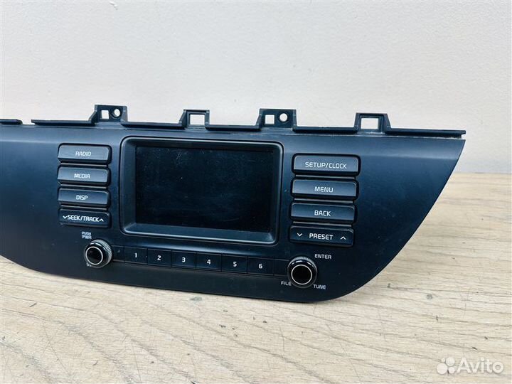 Оригинальная магнитола Kia Rio 4 2017-2020