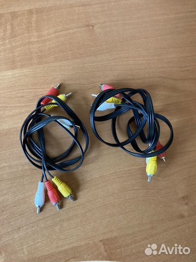 Кабель 3 RCA х 3RCA (тюльпаны)