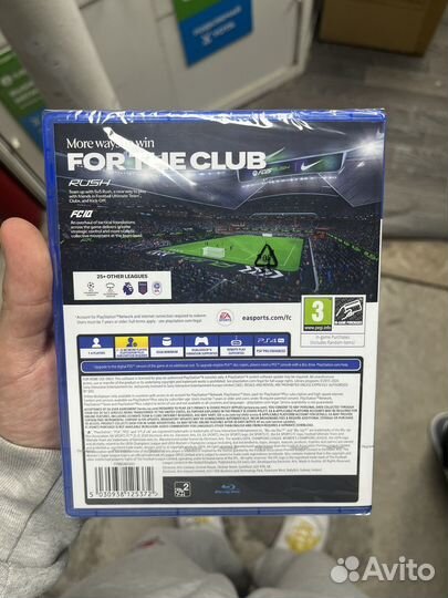 Fifa 25 ps4 диск